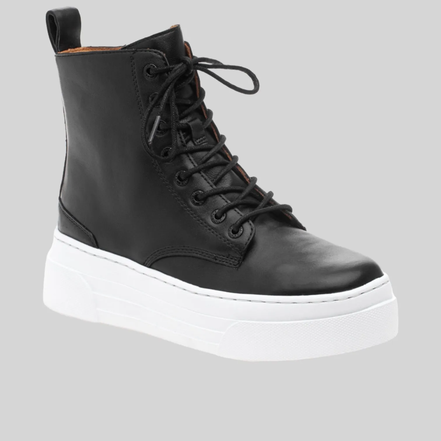 J/Slides Andre Black Leather