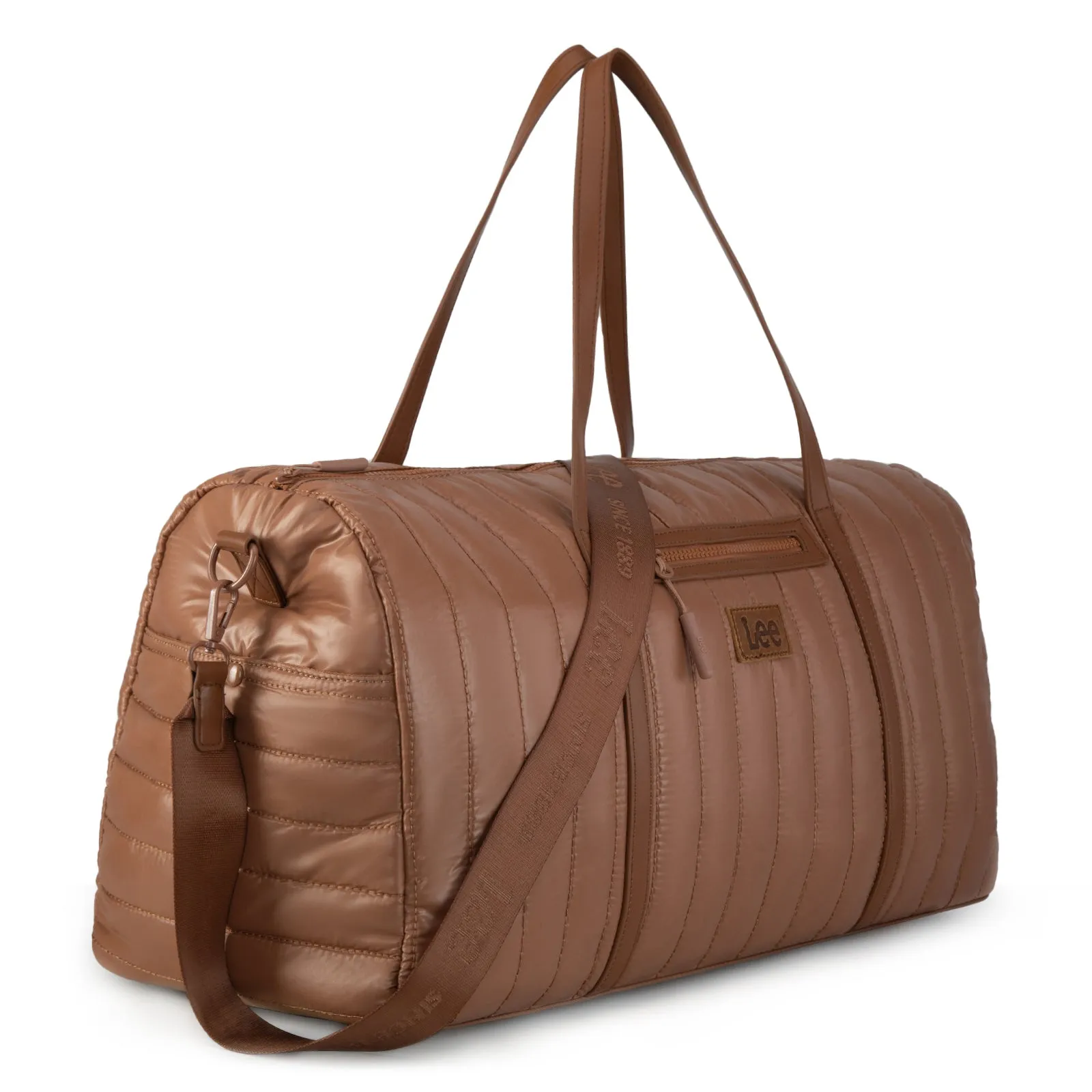 LEE49-001  LEE Quilted Puffer Duffle Bag