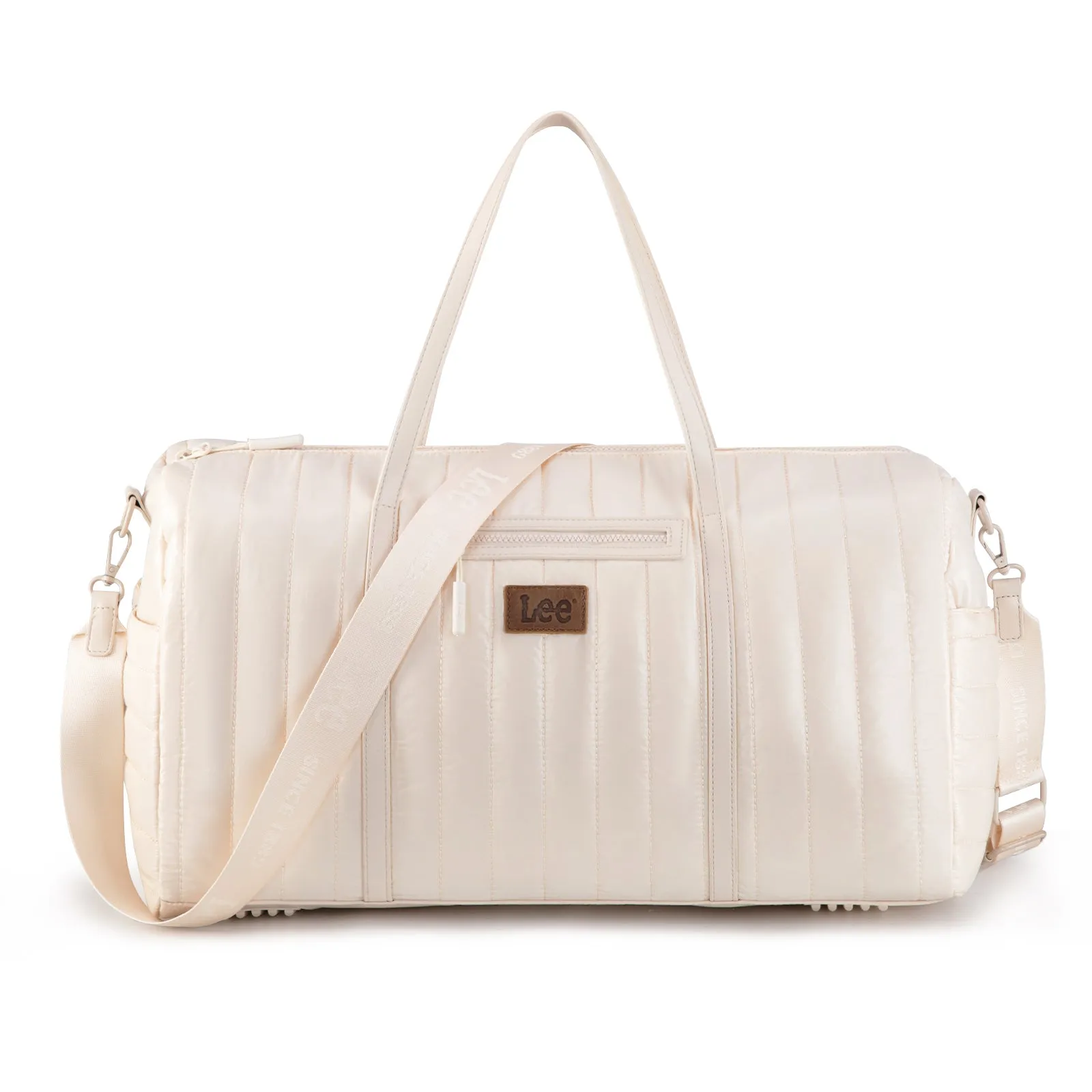 LEE49-001  LEE Quilted Puffer Duffle Bag