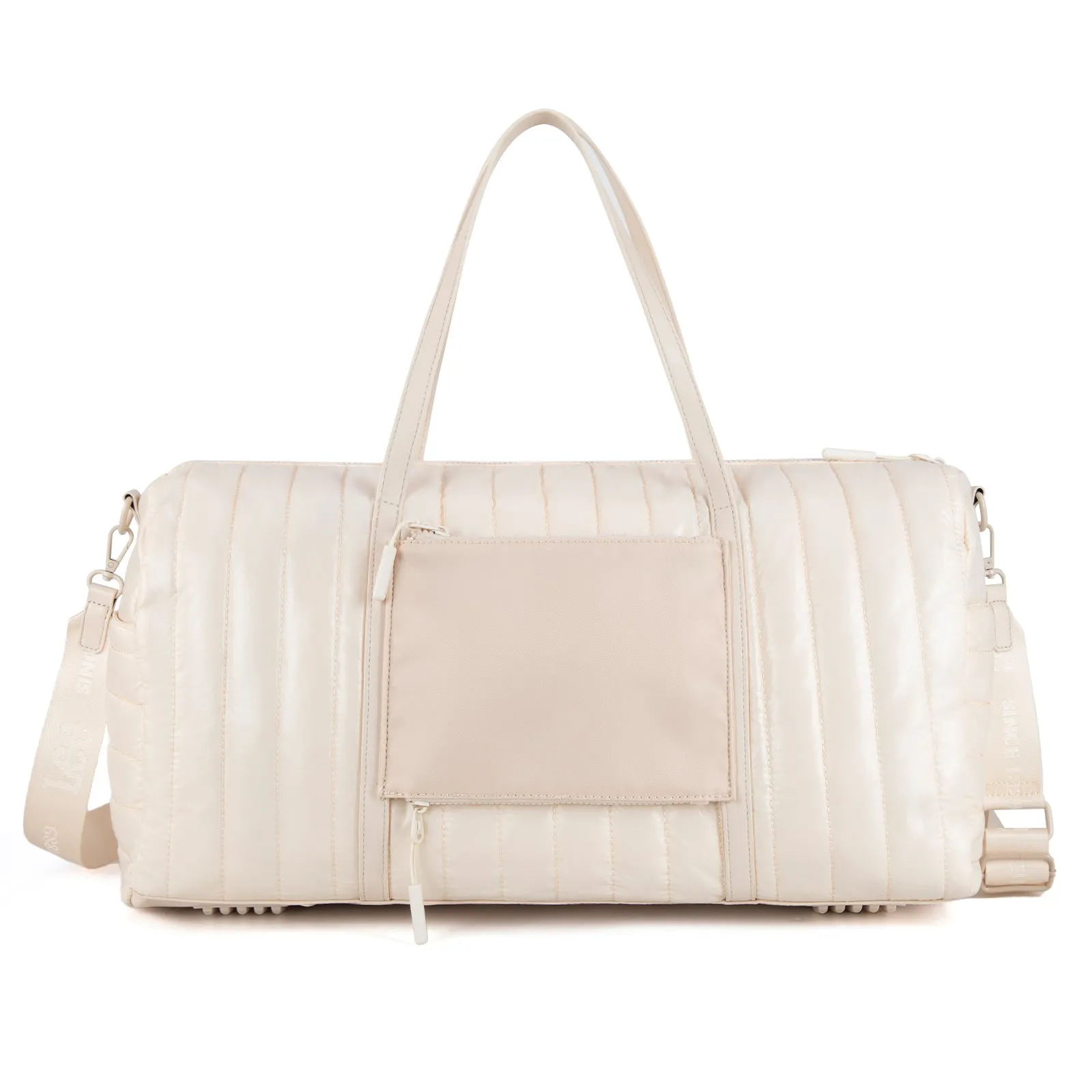 LEE49-001  LEE Quilted Puffer Duffle Bag