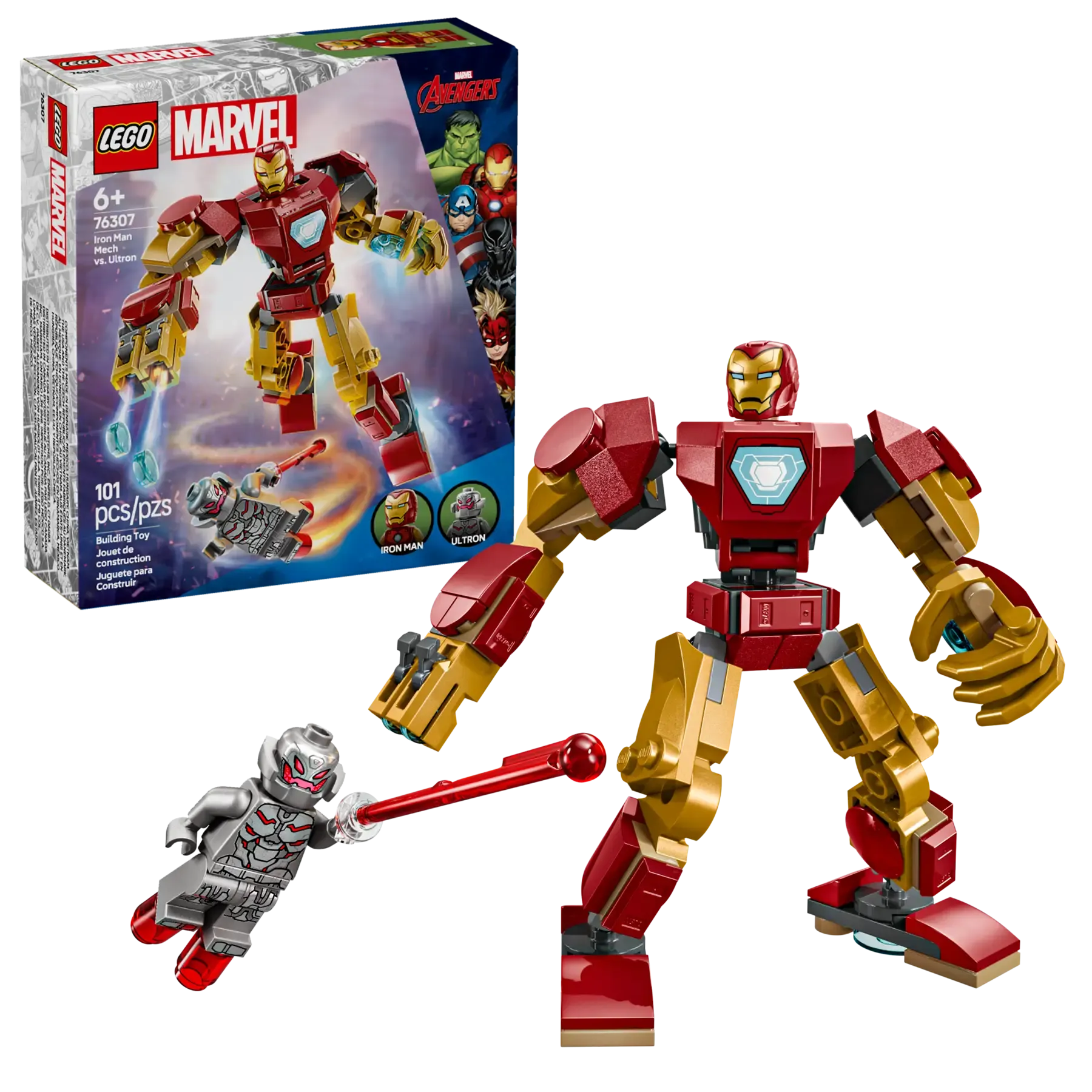 Lego Iron Man Mech vs. Ultron  (76307)