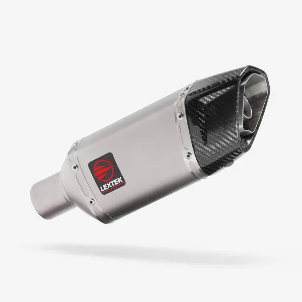 Lextek SP5 S/Steel Exhaust Silencers 51mm Slip-on (x2)