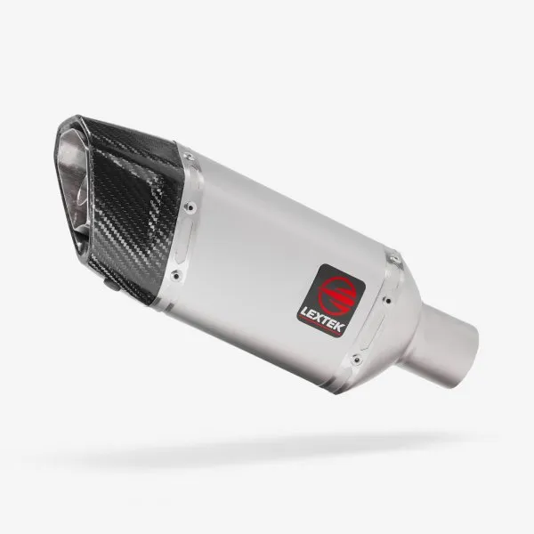 Lextek SP5 S/Steel Exhaust Silencers 51mm Slip-on (x2)