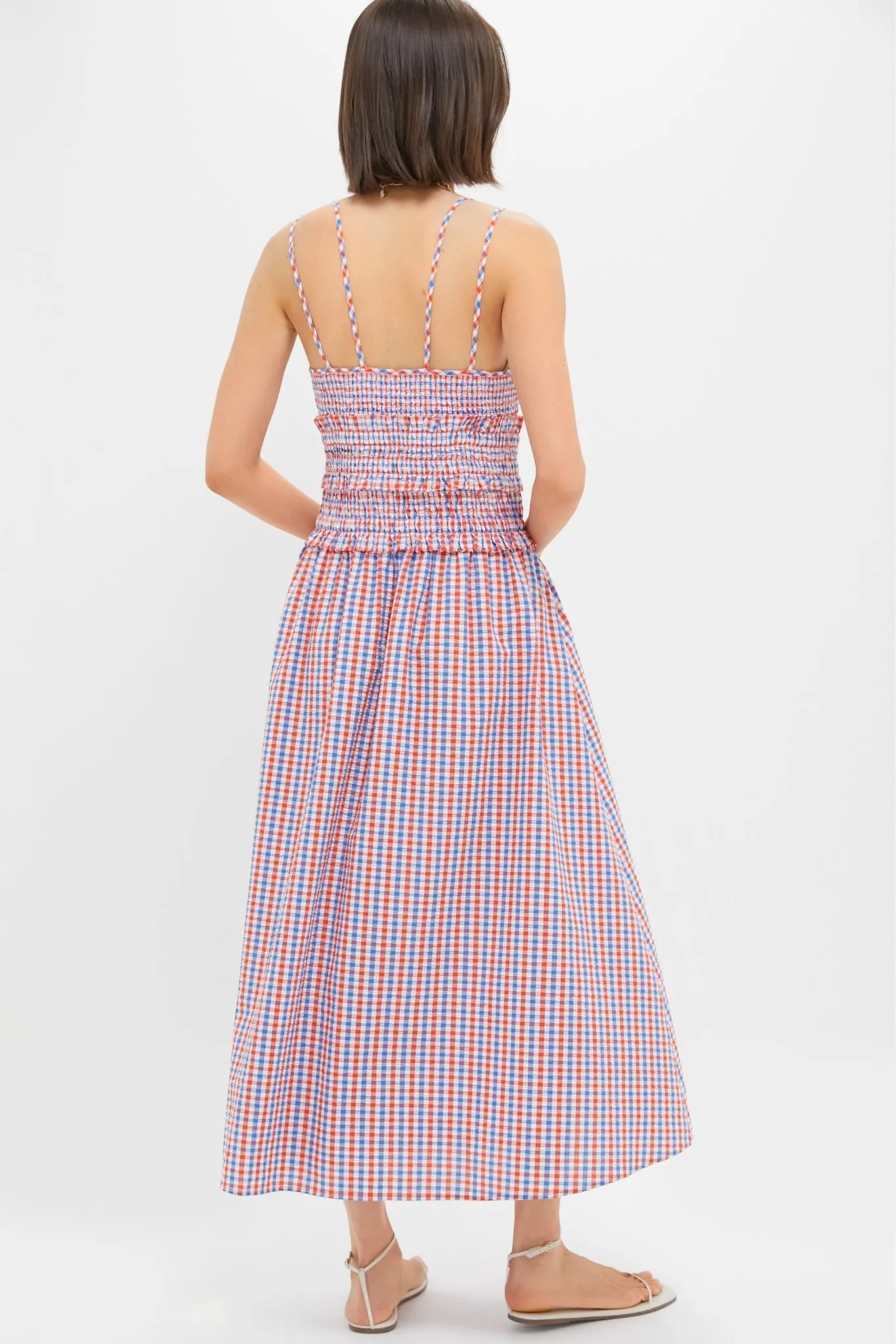 Lighthouse Gingham Francie Dress