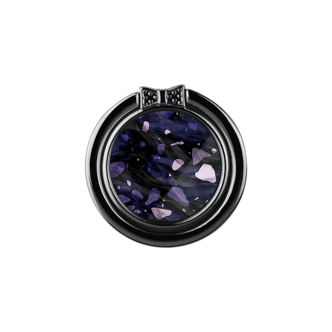 Lilac Terrazzo Gem | Phone Ring Holder  (Non-MagSafe)