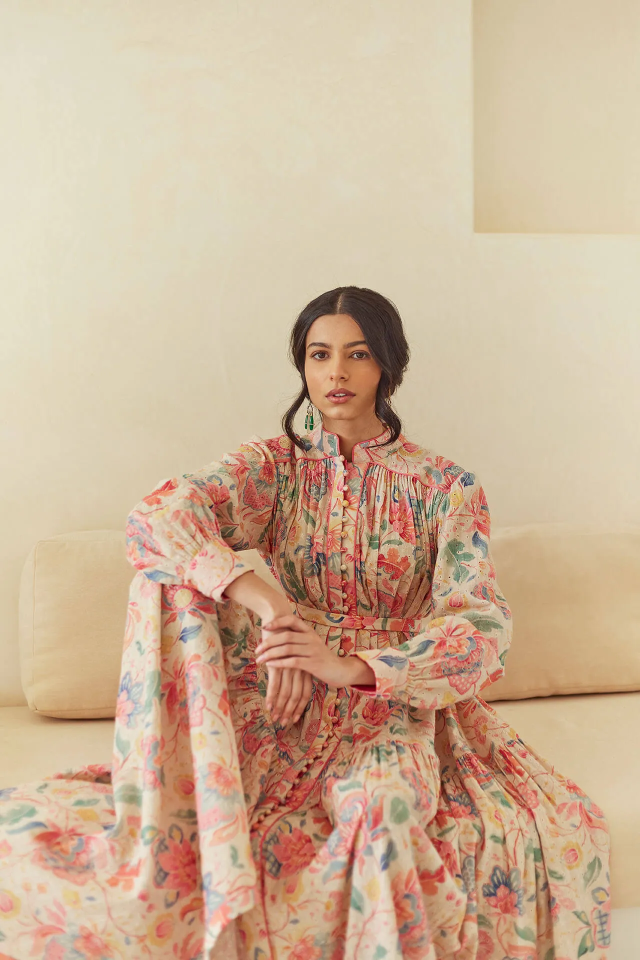 Lily Waterbrush Maxi Dress