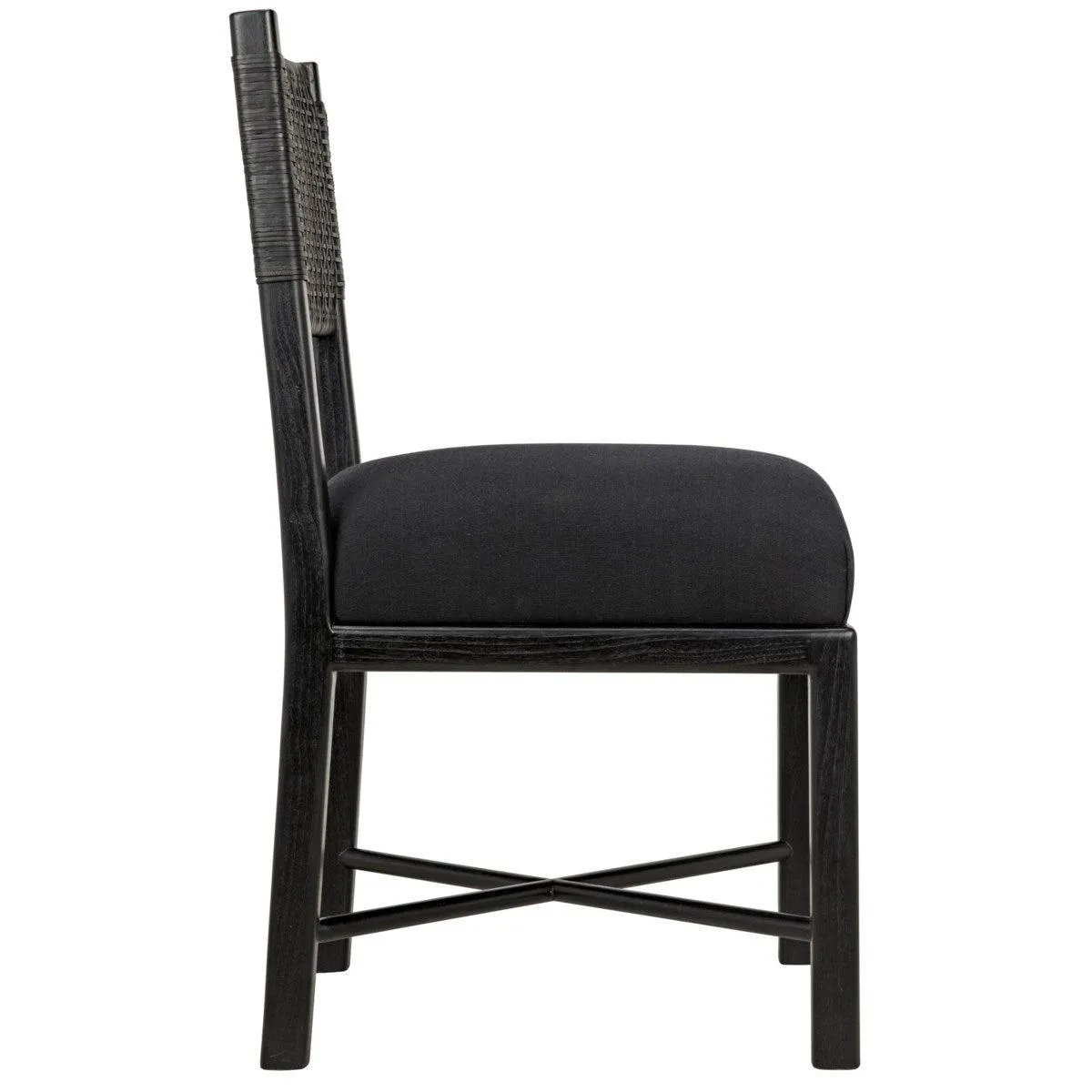 Lobos Chair, Charcoal Black