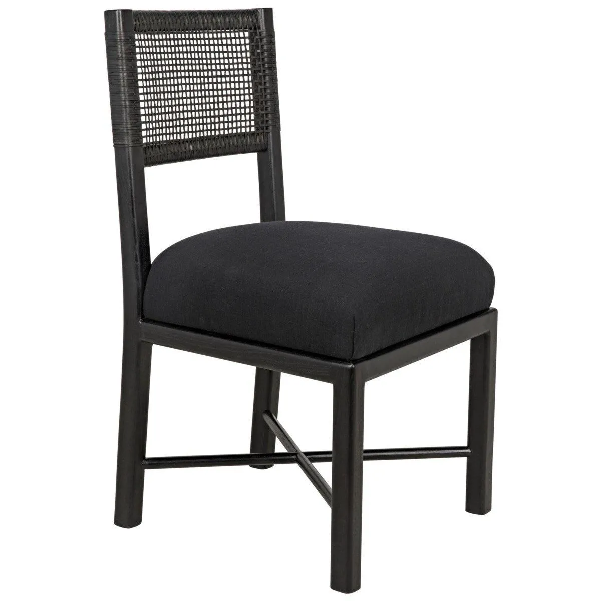 Lobos Chair, Charcoal Black