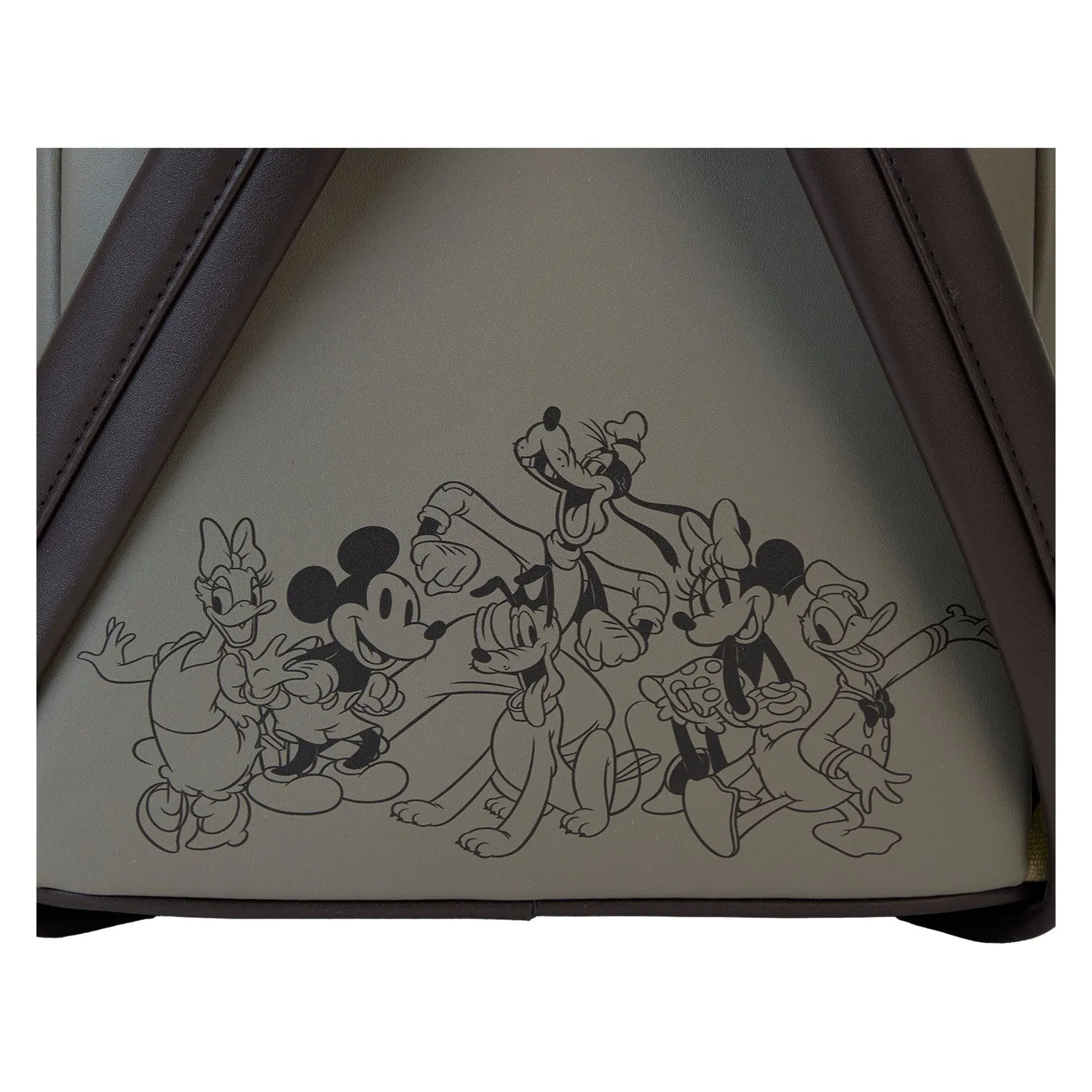 Loungefly Disney Mickey & Friends Canvas Mini Backpack