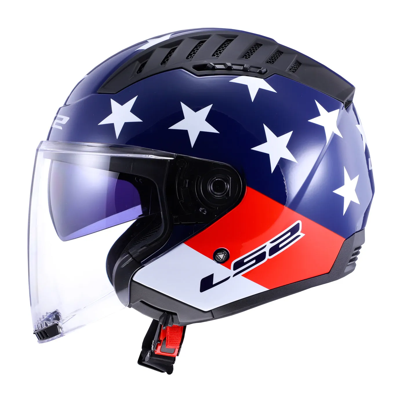 LS2 Helmets Copter American Motorcycle Open Face & 3/4 Helmet