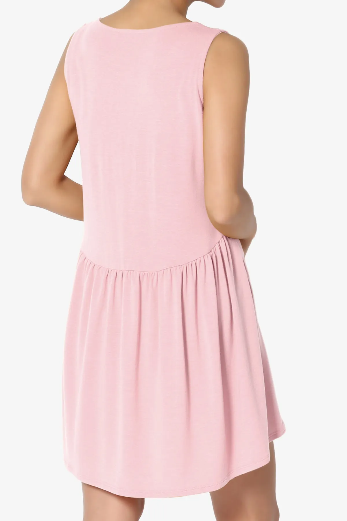 Maiika Sleeveless Babydoll Tunic Top
