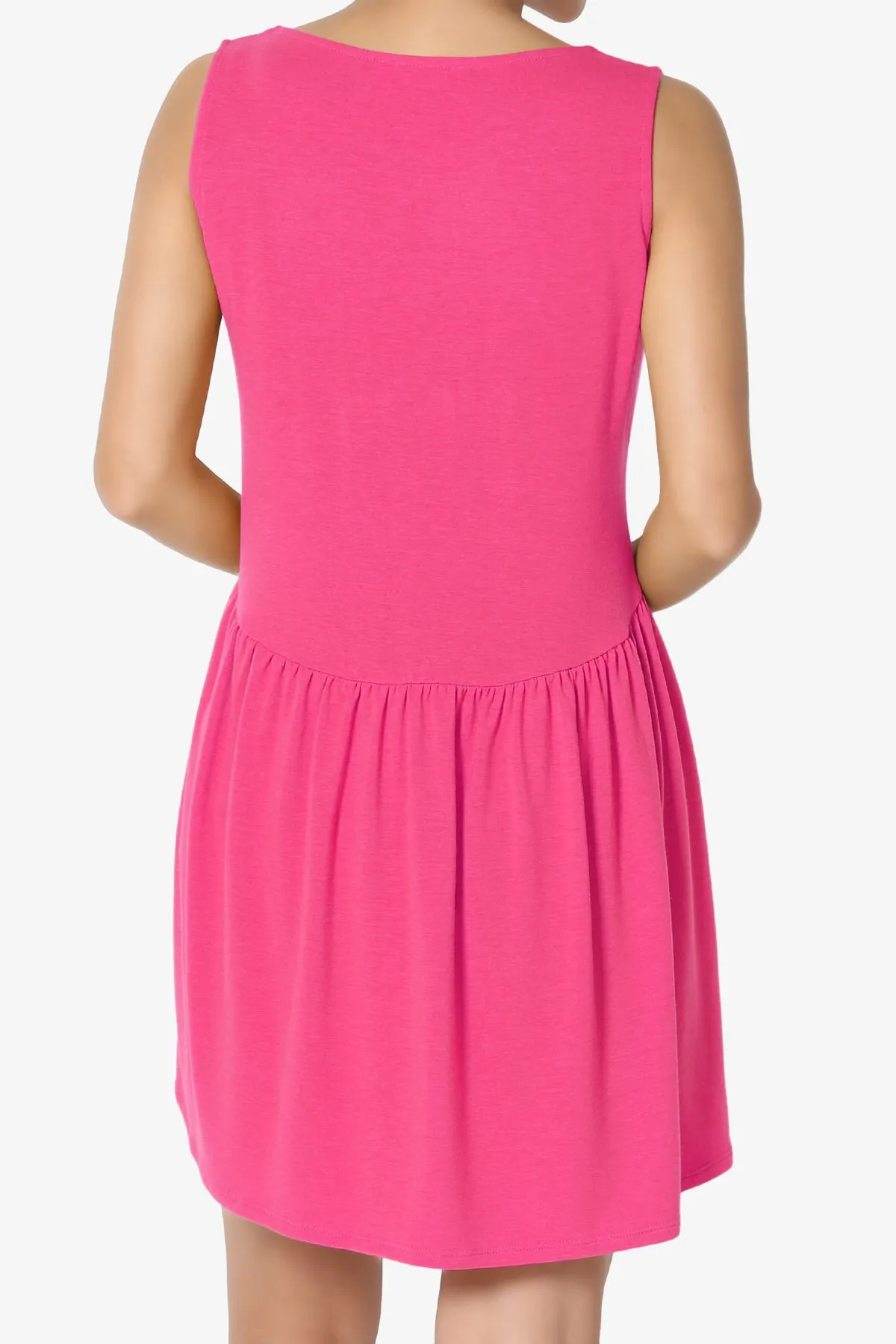 Maiika Sleeveless Babydoll Tunic Top