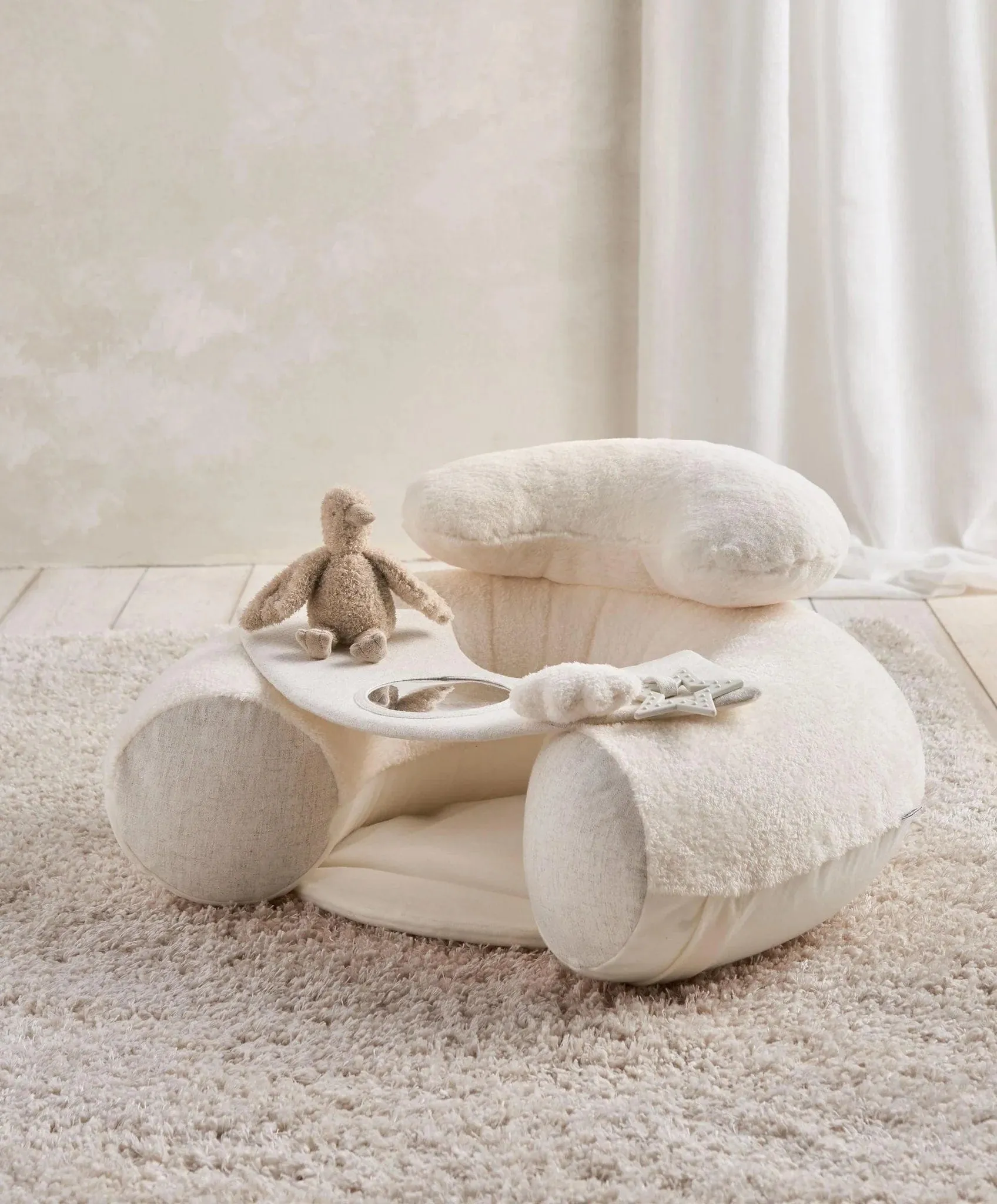 Mamas & Papas Sit & Play Baby Floor Seat - Welcome to the World, Duckling