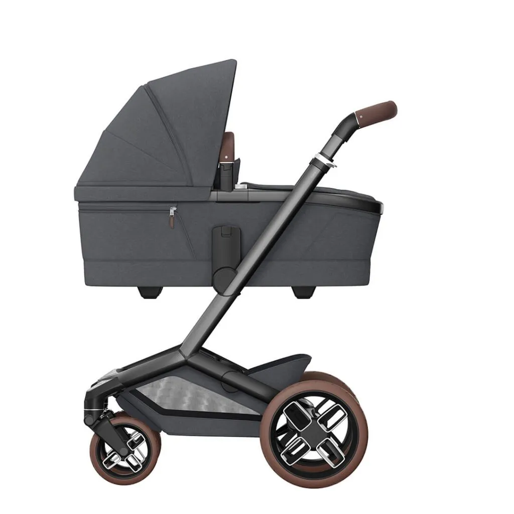 MAXI COSI FAME 6 Piece Travel System with Pebble 360 Pro2 Car Seat and FamilyFix 360 Pro ISOFIX Car Seat Base - Twillic Graphite