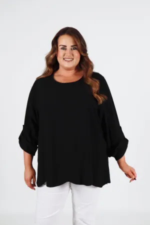 Megan Blouse in Black