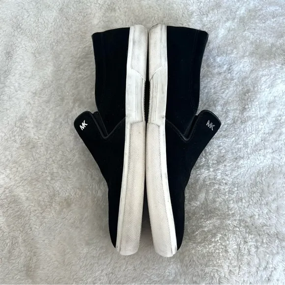 MICHAEL Michael Kors Suede Slip on Black Size 9.5