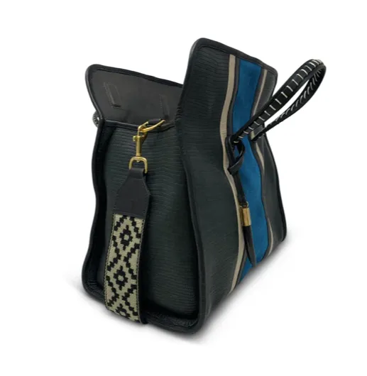 MINI CROCK SEA BLUE ELLA BAG