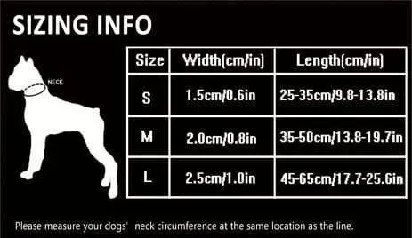 Neoprene Dog Collars