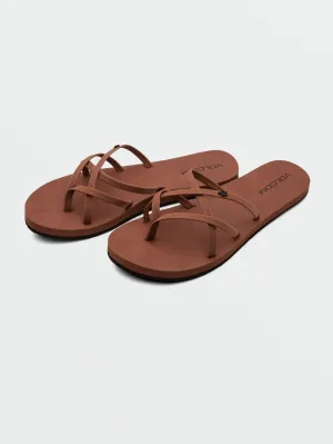 New School Ii Sandalen - DARK CLAY