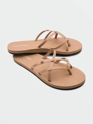 New School Ii Sandalen - NATURAL
