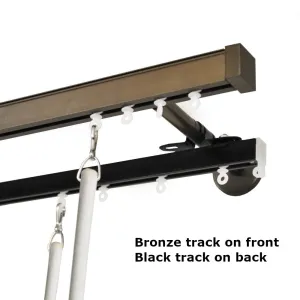 Nexgen/Euro Double Traverse Rod Set