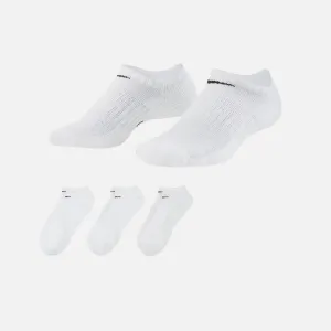 Nike Everyday Cushioned Training No-Show Socks -White/Black