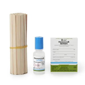 Occult Blood Test Hemoccult Sensa Kit Single Slide by Hemocue