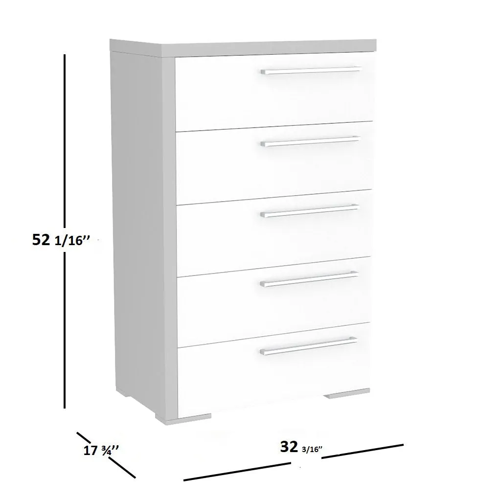 Office drawer 5 - Alpine - Gray and white blade