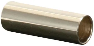 On Stage Chrome-Plated Seamless Steel Slide with Pouch -Size 6