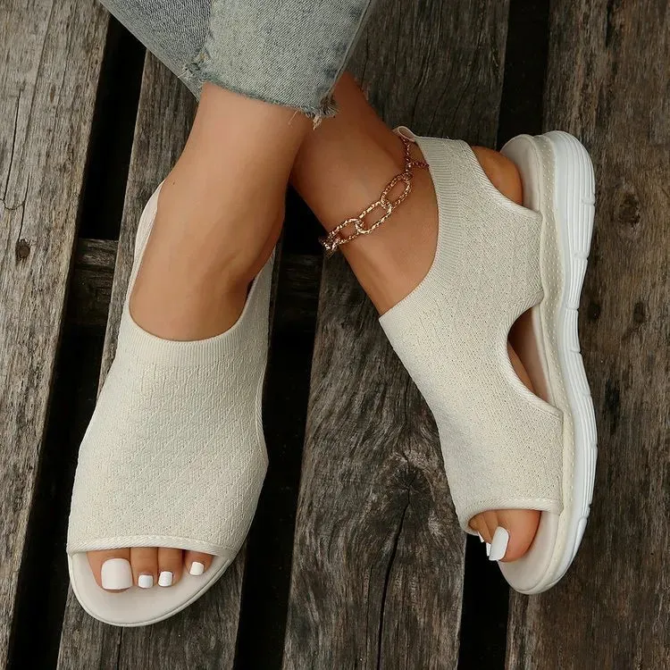 Open Toe Platform Sandals