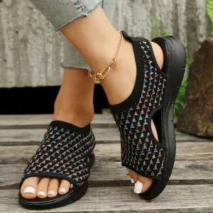 Open Toe Platform Sandals