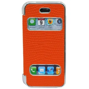 Pati Orange PVC Smartphone Case For iPhone 5
