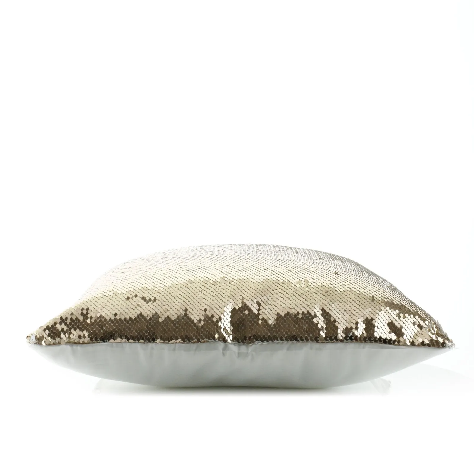 Personalised Sequin Cushion with Cute Text and Butterfly Hill Brown Hair Fairy
