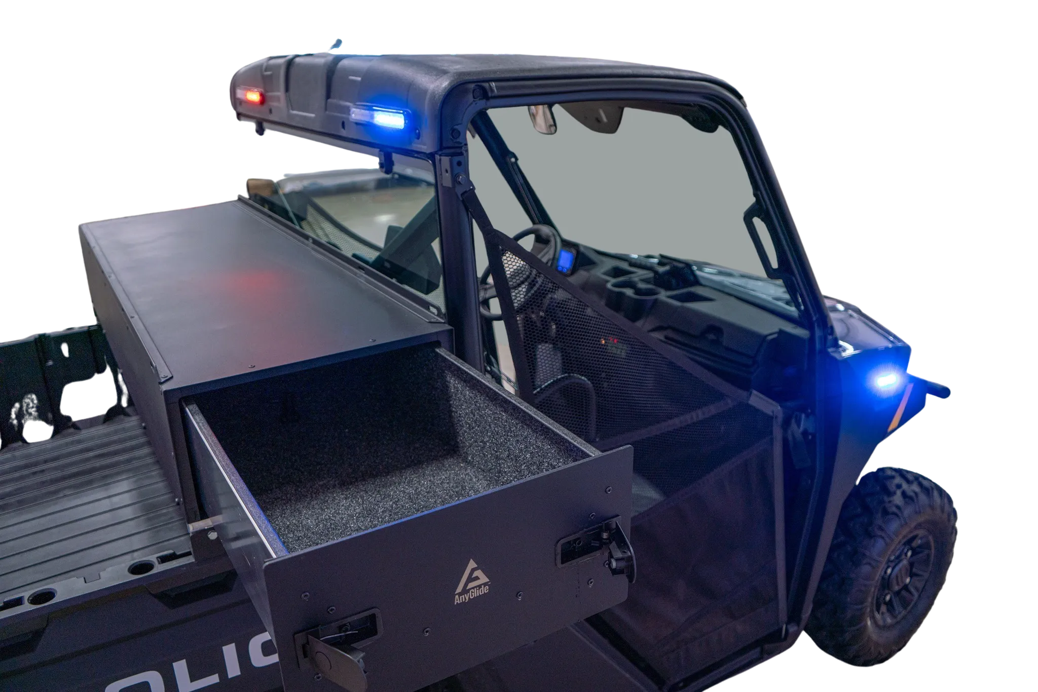 Polaris Ranger Elite Double Drawer Beach Patrol Storage System