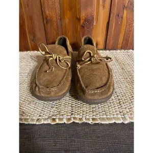 Polo Ralph Lauren kalworth suede leather slip on size 10