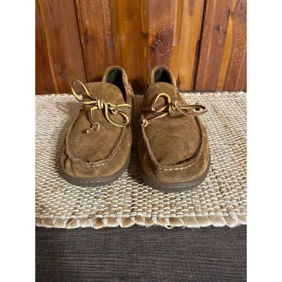 Polo Ralph Lauren kalworth suede leather slip on size 10