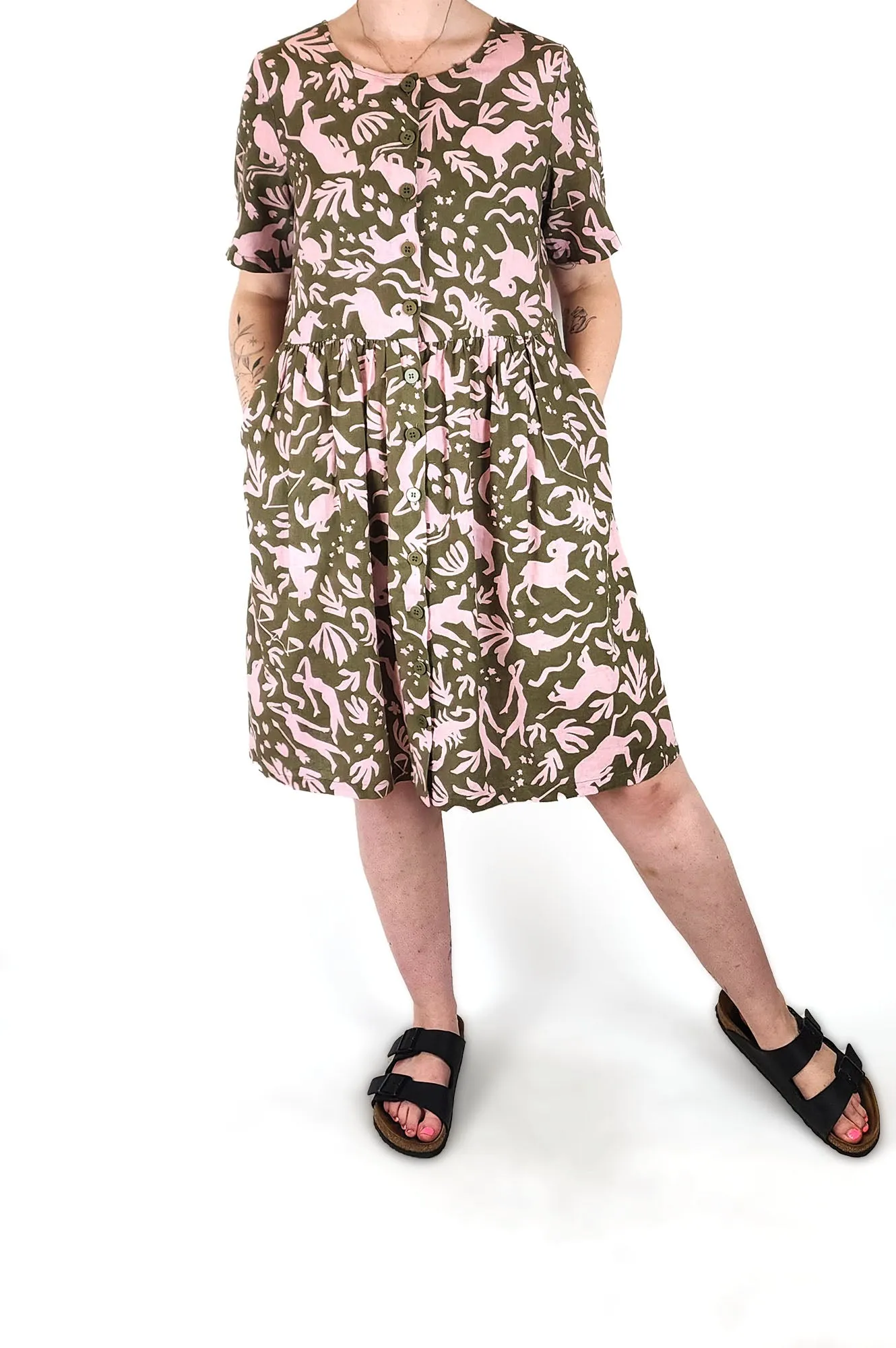 Princess Highway star sign print dress size 12