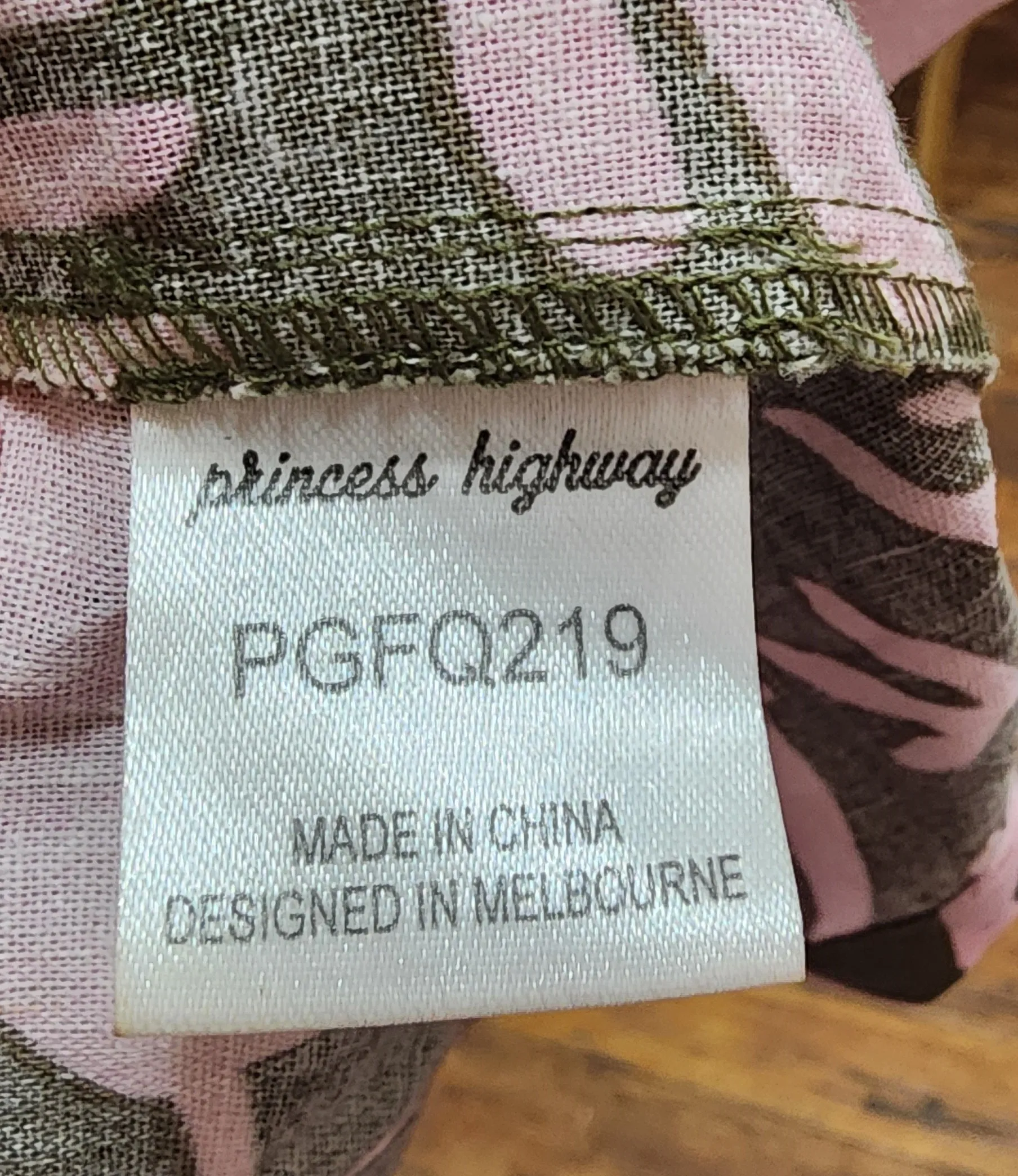 Princess Highway star sign print dress size 12