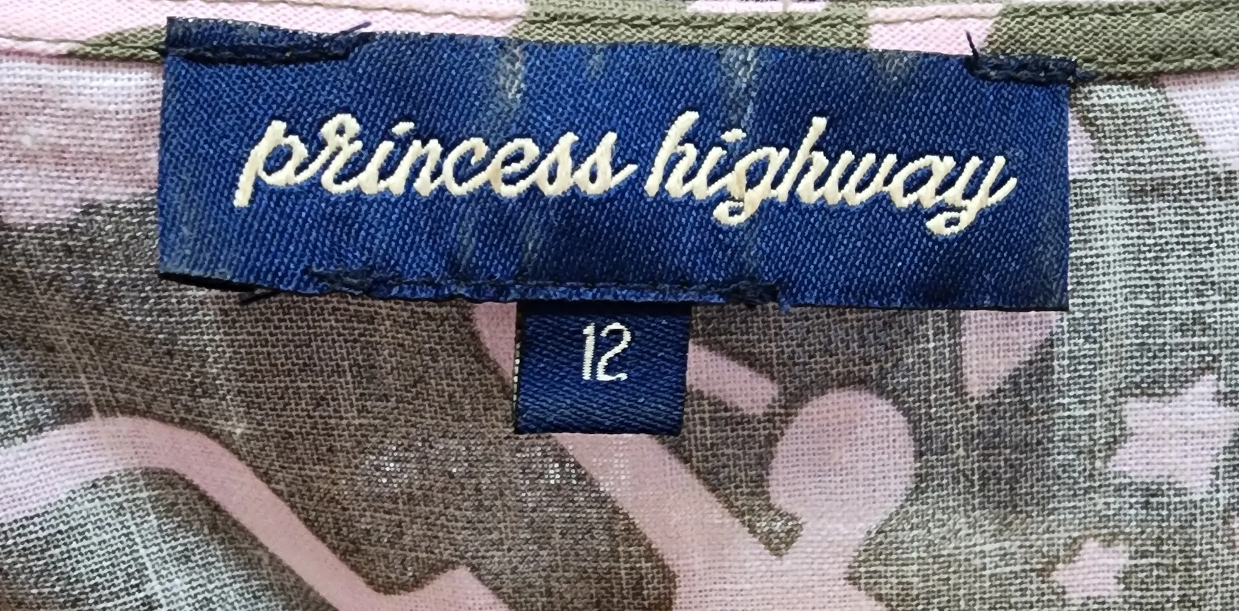 Princess Highway star sign print dress size 12