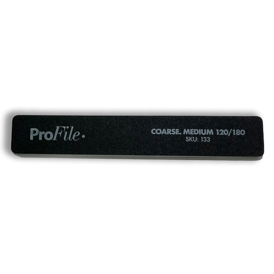 ProFile 133 Coarse-Medium Cushion White Core Nail File 120/180