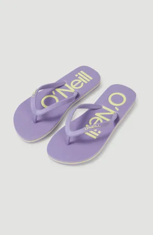 Profile Logo Sandalen | Purple Rose