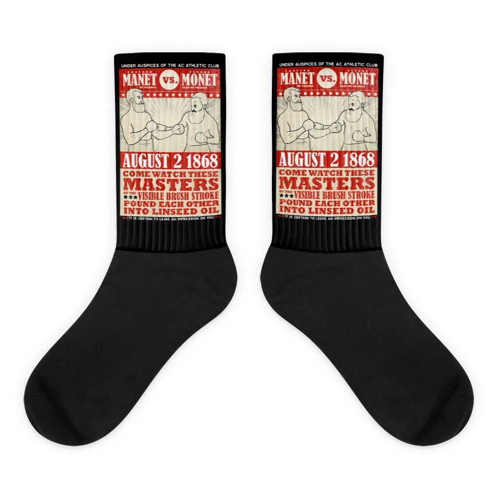 "Manet vs. Monet" Socks
