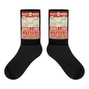 "Manet vs. Monet" Socks