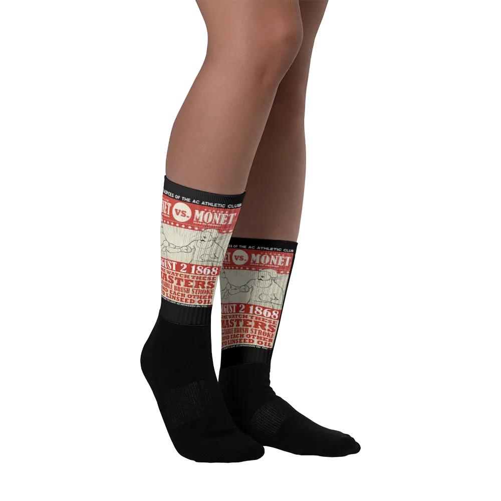 "Manet vs. Monet" Socks
