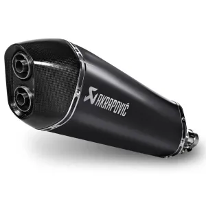 Racing Exhaust AKRAPOVIC "SLIP -ON" Black Edition | PIAGGIO/GILERA/PEUGEOT