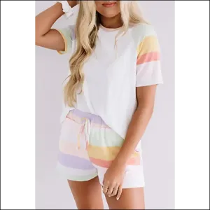 Rainbow Bliss Lounge Set: Netflix & Chill  🌈 Needful Things