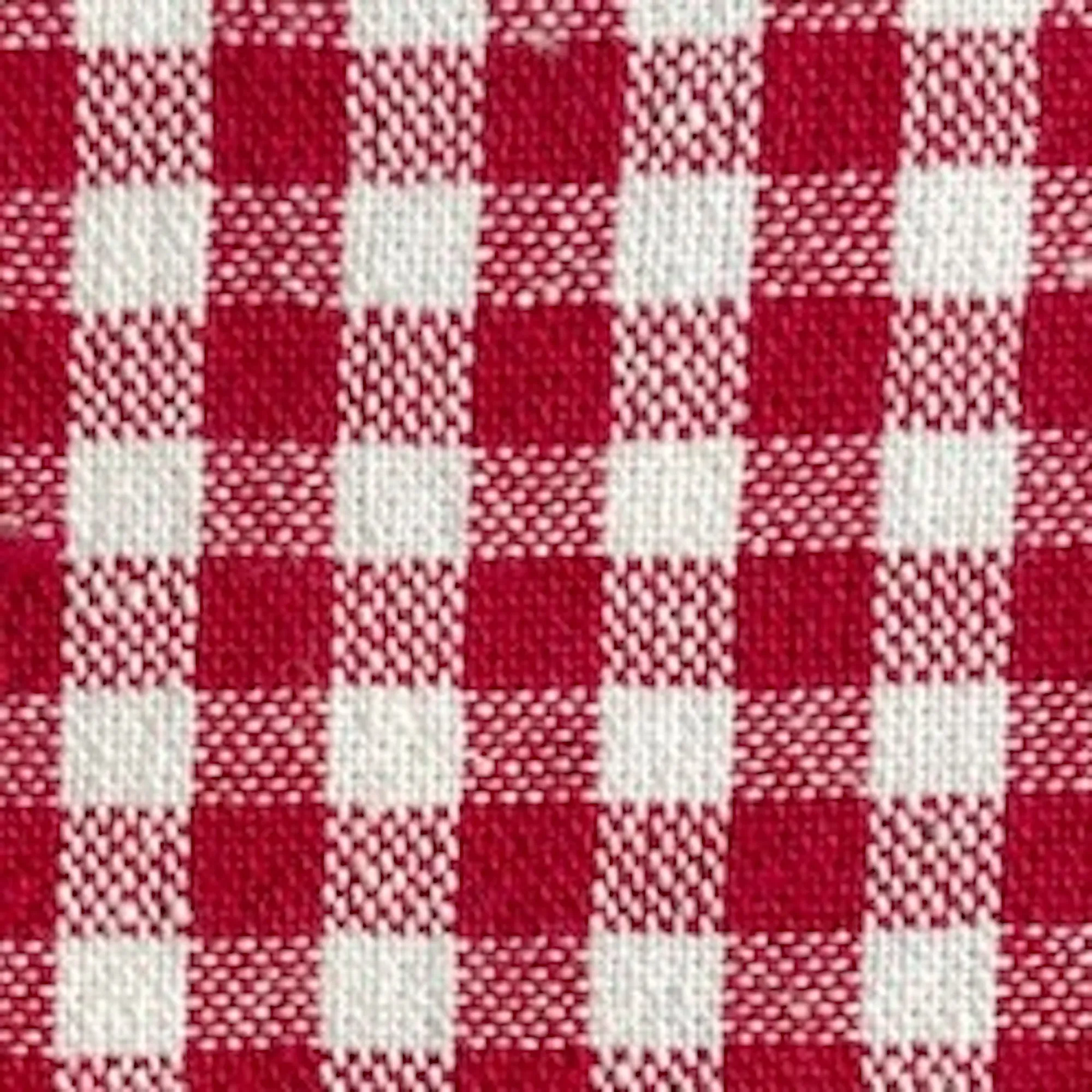 Red Gingham Lady Dog Bow