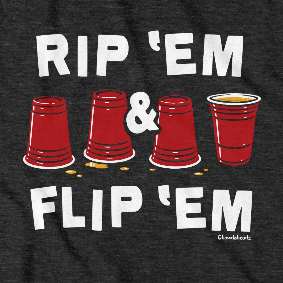 Rip 'Em & Flip 'Em Flip Cup Hoodie