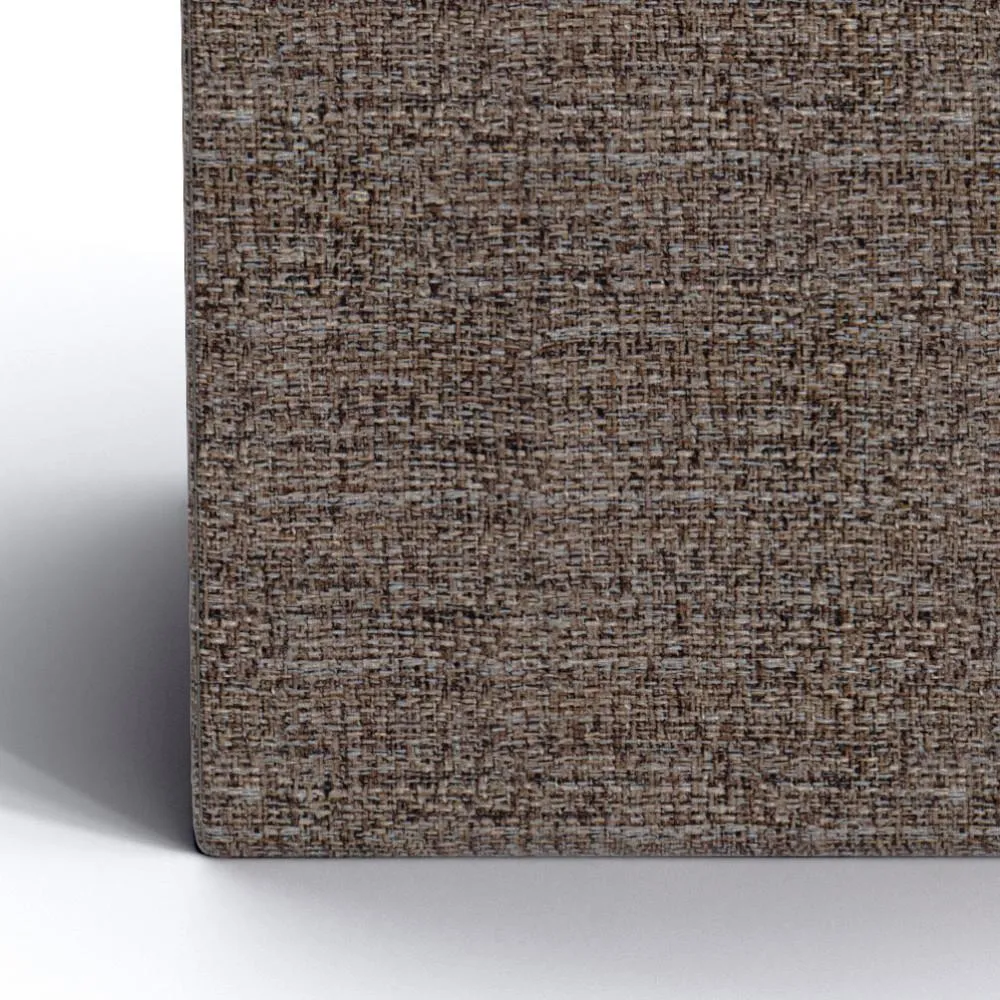 Rockwood Cube Storage Ottoman in Tweed