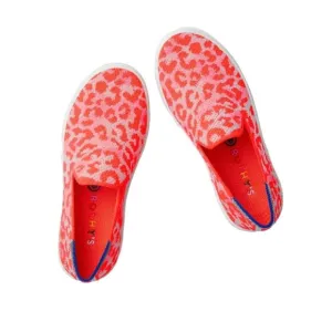 Rothy’s Slip On in the Wild Neon Orange Limited Edition Girl’s Size 4